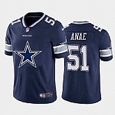 Nike Cowboys 51 Bradlee Anae Navy Team Big Logo Vapor Untouchable Limited Jersey Dzhi,baseball caps,new era cap wholesale,wholesale hats